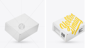Paper Box Mockup